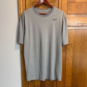 Nike Striped Gray Men's Dri- Fit